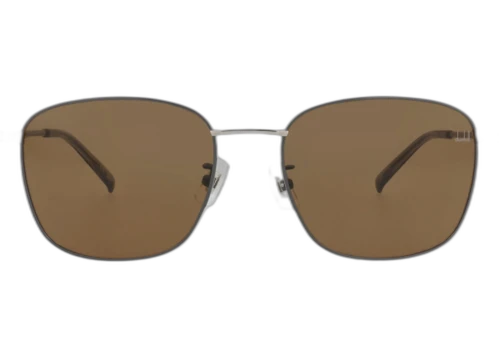 Dunhill Square-Frame Metal Sunglasses Grey Grey Brown (DU0065S-30014061-002)