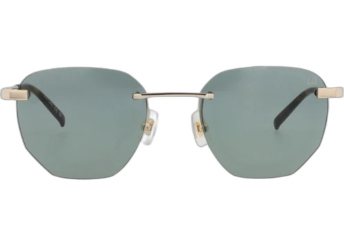 Dunhill Round-Frame Metal Sunglasses Gold Gold Green (DU0066S-30014063-003)