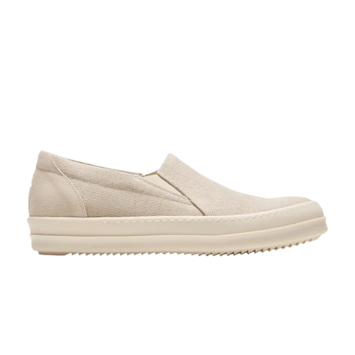 Rick Owens Temple Penta Boat Sneaks 'Natural Milk'