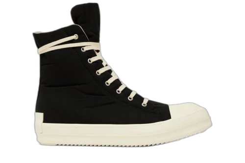 Rick Owens DRKSHDW Strobe Cotton Nylon High 'Black Milk'