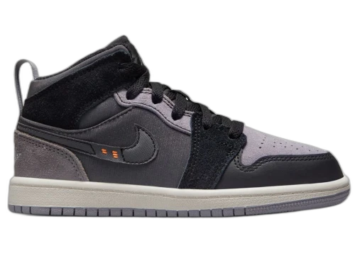 Jordan 1 Mid SE Craft Inside Out Black (PS)
