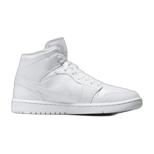 Air Jordan 1 Mid Triple White