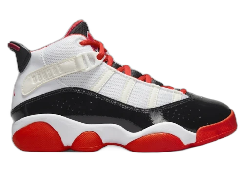 Jordan 6 Rings White Black Sail Team Orange (PS)
