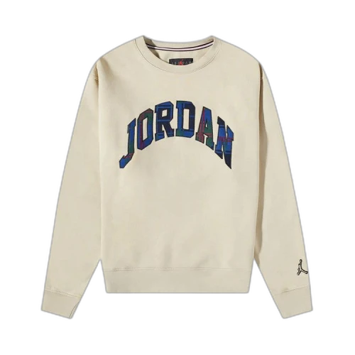 Air Jordan Essential Holiday Fleece Crew 'Beige'