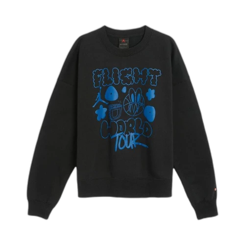 Air Jordan Artist Series By Mia Lee Fleece Crew 'Black'