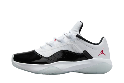 Jordan 11 CMFT Low White Black Blue Tint University Red (Women's)