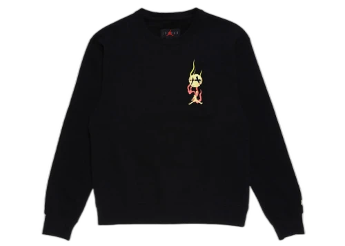 Jordan x Rui Hachimura NTR Crew Sweatshirt (Asia Sizing) Black