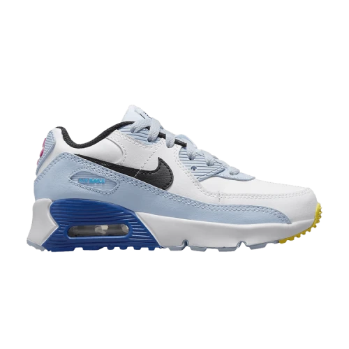 Nike Air Max 90 Leather White Blue Whisper PS