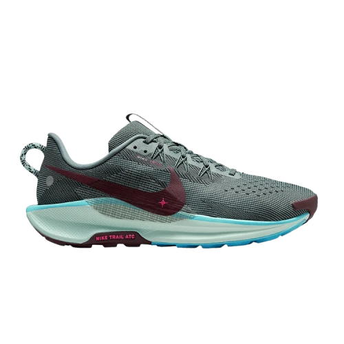 Nike React Pegasus Trail 5 Clay Green Seaweed Burgundy Crush