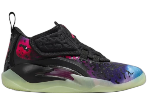 Jordan Zion 3 Black Vivid Purple Barely Volt Solar Red (PS)