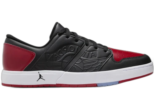 Jordan Nu Retro 1 Low Black White Varsity Red
