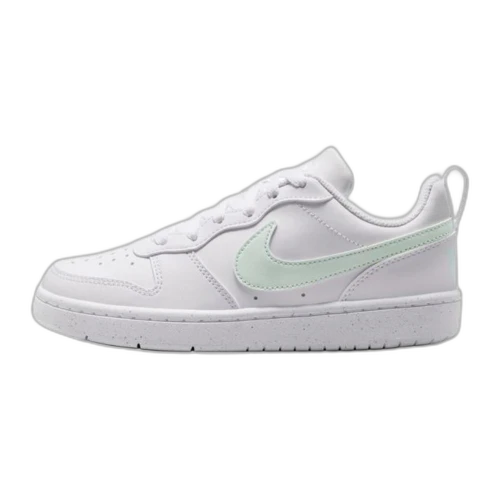 Nike Court Borough Low top Skateboard Shoes White Green