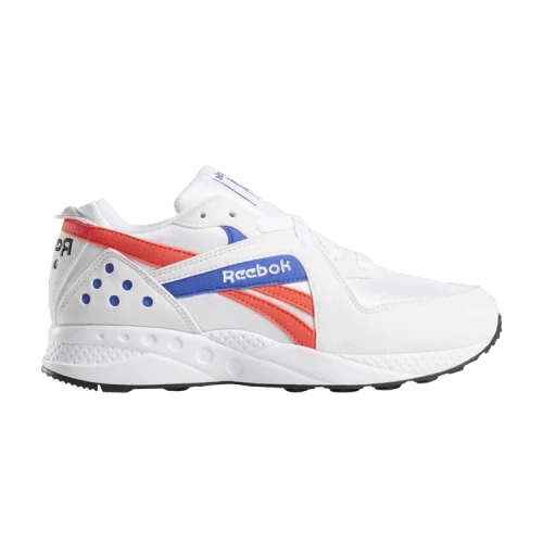 Reebok Pyro 'White Neon Red Cobalt'