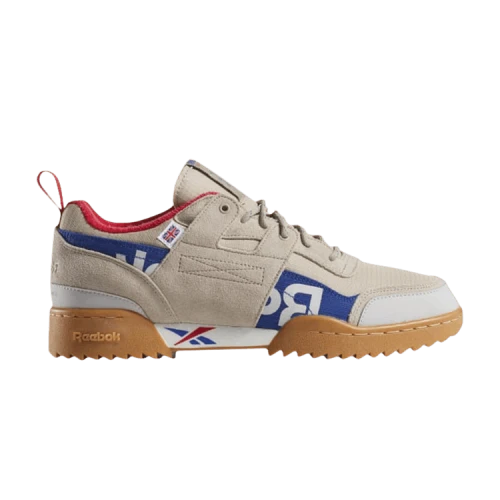 Reebok Workout Plus Ripple Altered 'Grey Royal Red'