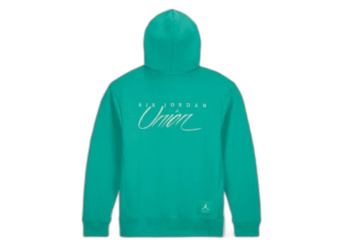 Jordan x Union MJ Fleece Hoodie (Asia Sizing) Kinetic Green/White