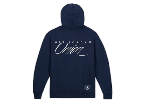 Jordan x Union MJ Fleece Hoodie (Asia Sizing) College Navy/Coconut Milk