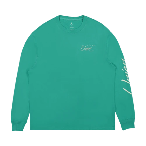 Air Jordan x Union Long-Sleeve T-Shirt 'Kinetic Green/Coconut Milk'