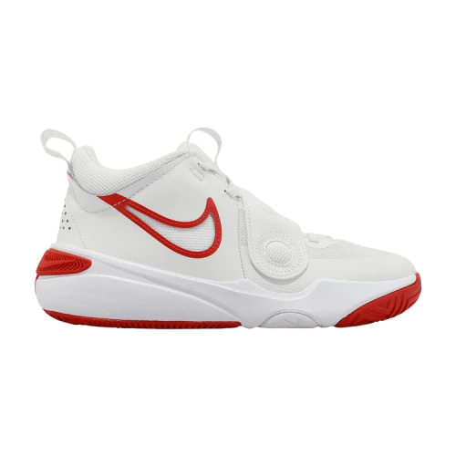 Nike Team Hustle D 11 Summit White Track Red (GS)