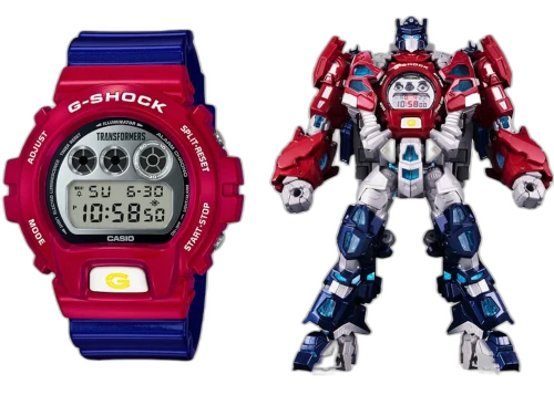 Casio G-Shock x Transformers Limited Edition DW6900TF-SET