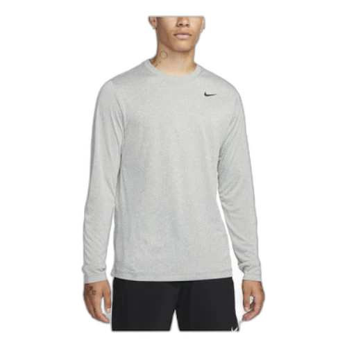 Nike Dri-FIT Legend Long-Sleeve Fitness Top 'Grey'