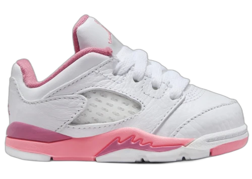 Jordan 5 Retro Low White Desert Berry Black Coral Chalk (TD)