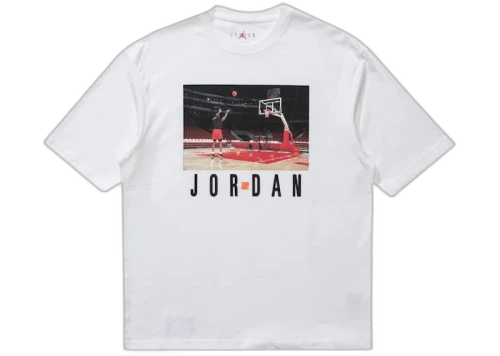 Jordan x Undefeated Free Throw Tee White