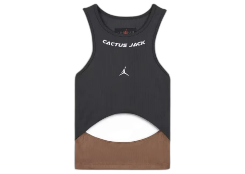 Jordan x Travis Scott Cactus Jack Women's Tank Top (Asia Sizing) Dark Smoke Grey