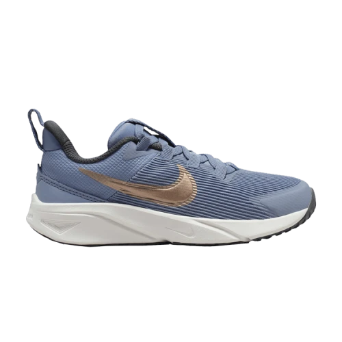 Nike Star Runner 4 Ashen Slate Armory Navy Pure Platinum Metallic Red Bronze (PS)