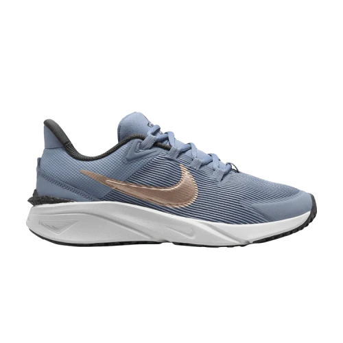 Nike Star Runner 4 Ashen Slate Armory Navy Pure Platinum Metallic Red Bronze (GS)