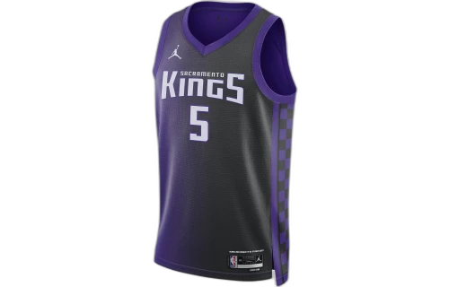 Jordan Sacramento Kings 23/24 De'Aaron Jersey Purple
