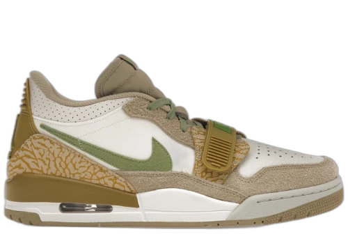 Jordan Legacy 312 Low Golden Moss Alligator