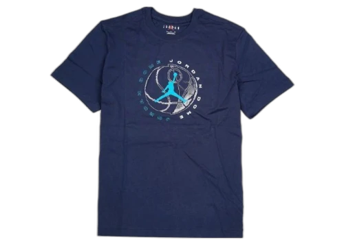 Jordan Dome Graphic Dri-Fit T-shirt Grey/White