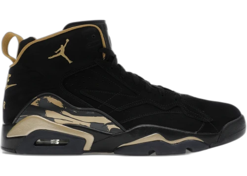 Jordan MVP Black Metallic Gold