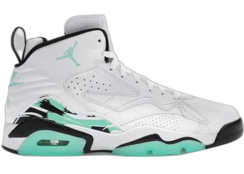 Jordan MVP White Green Glow