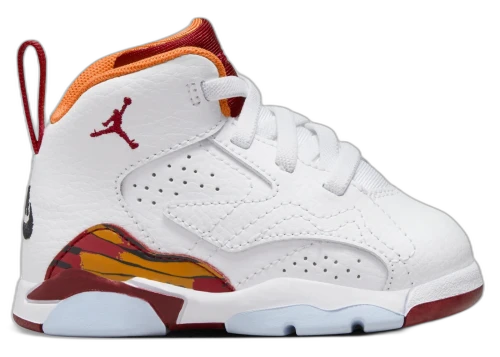 Jordan Jumpman MVP White Vivid Orange Black Cardinal Red (TD)