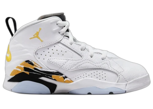 Jordan Jumpman MVP White Black Yellow Ochre (PS)