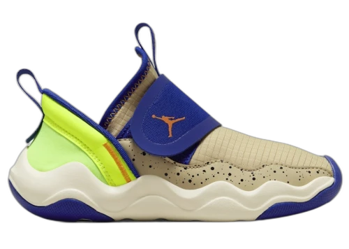 Jordan 23/7 Team Gold Radiant Blue Volt Vivid Orange (PS)