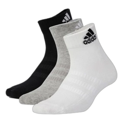 adidas Classical Stitching Breathable Short Basketball Socks Unisex Black/White/Grey