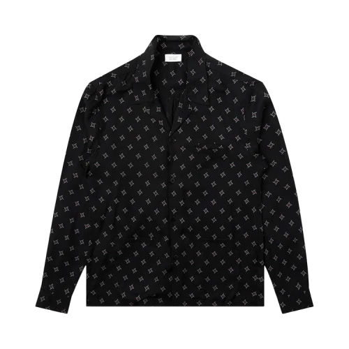 John Elliott Long-Sleeve Smoking Shirt 'Black Dot'