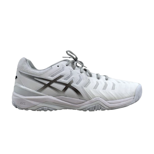 ASICS Resolution 7 'White Silver'