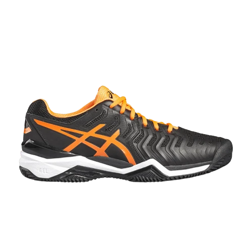 Asics Gel Resolution 7 Clay 'Black Orange White'