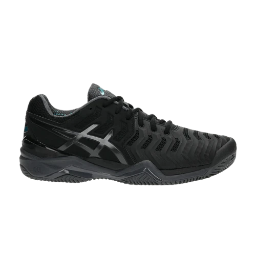 Asics Gel Resolution 7 Clay 'Black Dark Grey'