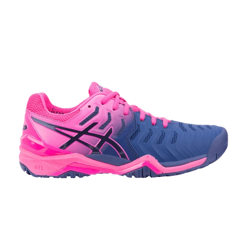 ASICS Gel Resolution 7 'Blue Print Pink' (Women's)