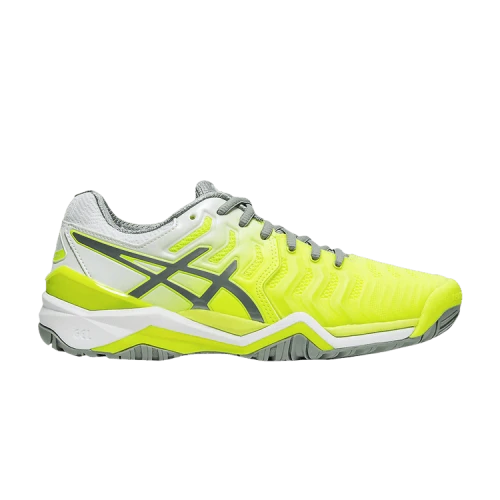 ASICS Gel Resolution 7 'Safety Yellow Stone Grey' (Women's)