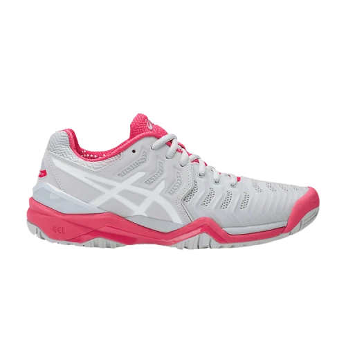 ASICS Gel Resolution 7 'Glacier Grey Rouge Red' (Women's)