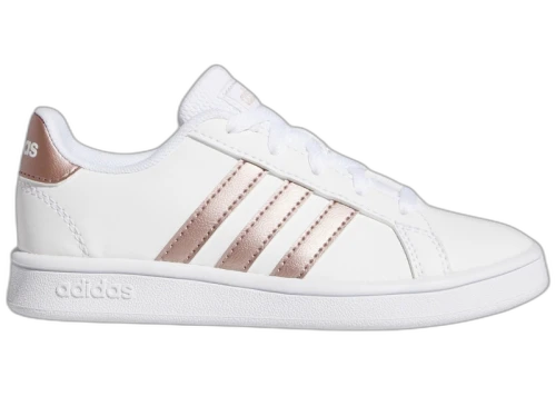 adidas Grand Court Cloud White Grey Light Granite (GS)