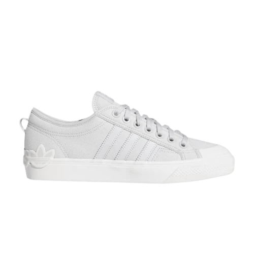 adidas Nizza 'Oversize Heel Logo - Light Solid Grey'