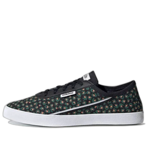 adidas neo Courtflash X 'Black Green' (Women's)
