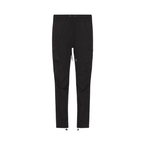John Elliott High Shrunk Nylon Cargo Pants 'Black'