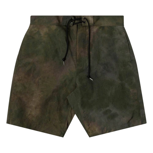 John Elliott Solar Board Shorts 'Army Tie Dye'